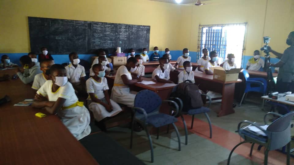 Blue Mobile Virtual Center in the classroom